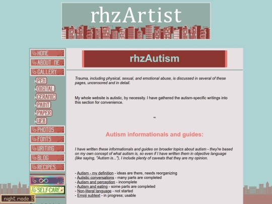 autism/autism-home screenshot