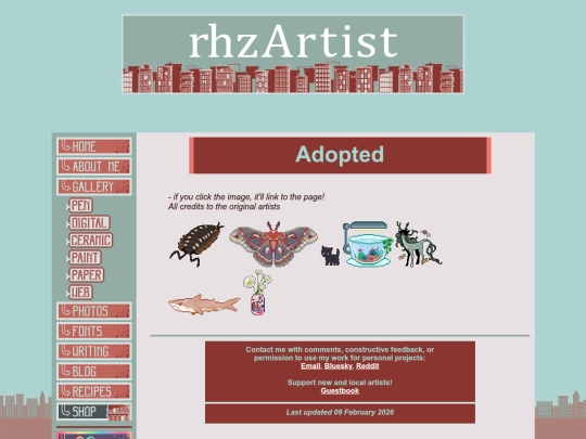 collections/adopted screenshot