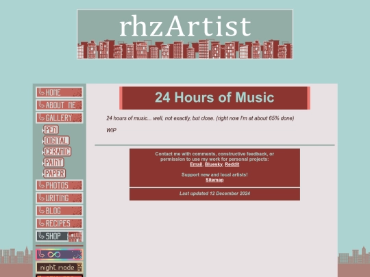 collections/music/24hours screenshot