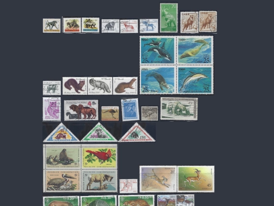 collections/stamps/fauna/stamps-mammals screenshot