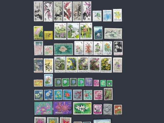collections/stamps/theme/stamps-flora screenshot