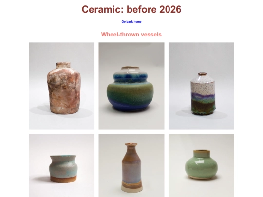 gallery/ceramic screenshot