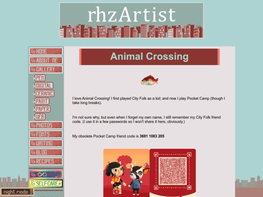 games/animal-crossing-home screenshot