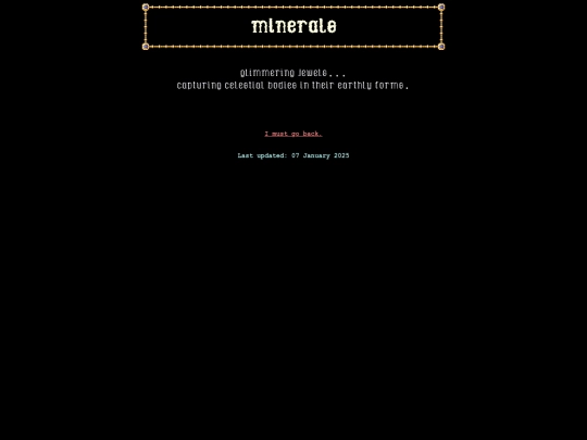 shrine/cabinet/minerals screenshot