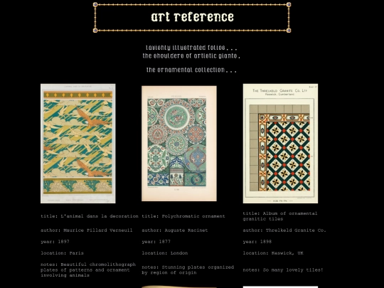 shrine/library/art-reference-1 screenshot
