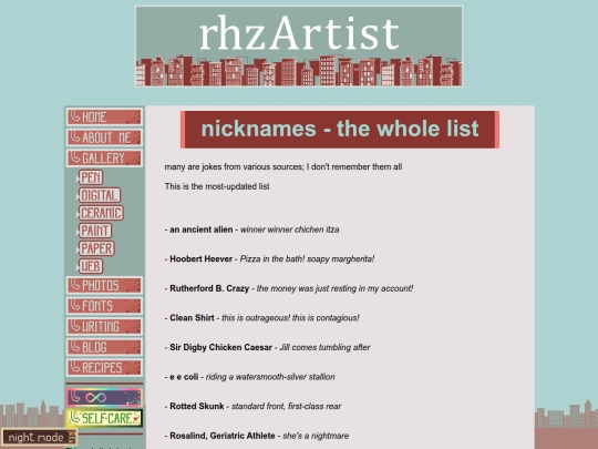 writing/nicknames screenshot