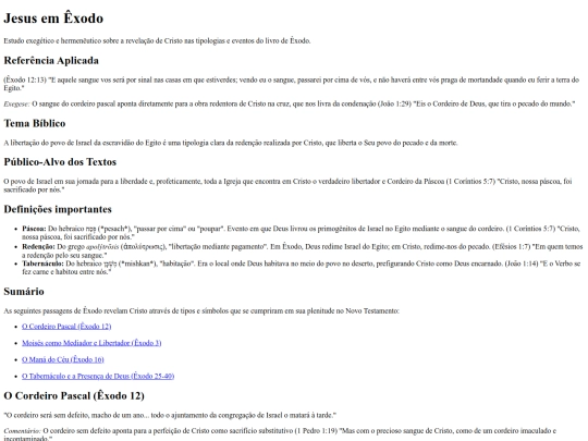 cristologia/jesus-exodo screenshot
