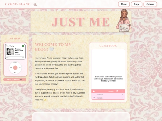 blog screenshot