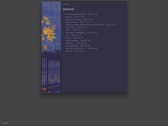 journal screenshot