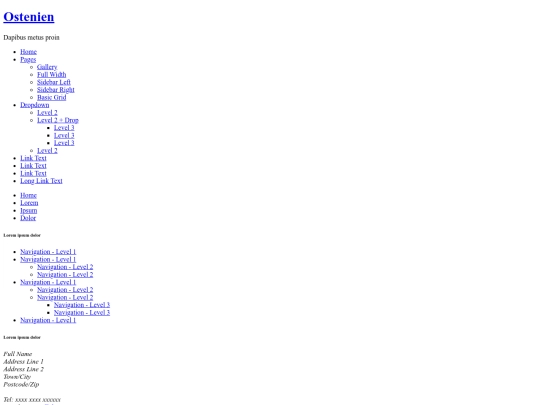pages/sidebar-left screenshot