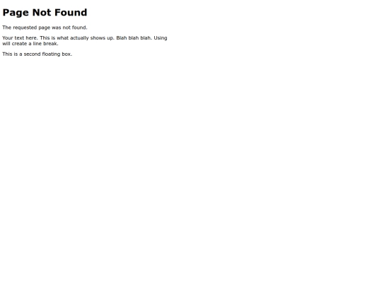 not_found screenshot