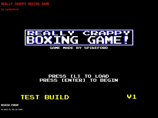 REALLYCRAPPYBOXINGGAME screenshot