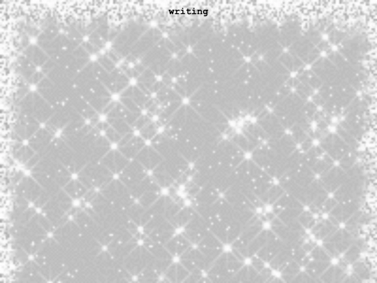 writing screenshot