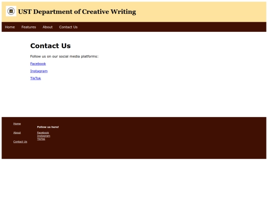 contact us screenshot