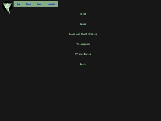 Archives/V1Archive/favoritesV1 screenshot