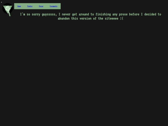V1Archive/proseV1 screenshot