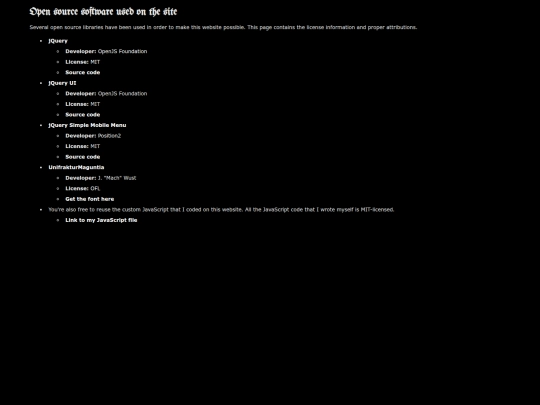 opensource screenshot