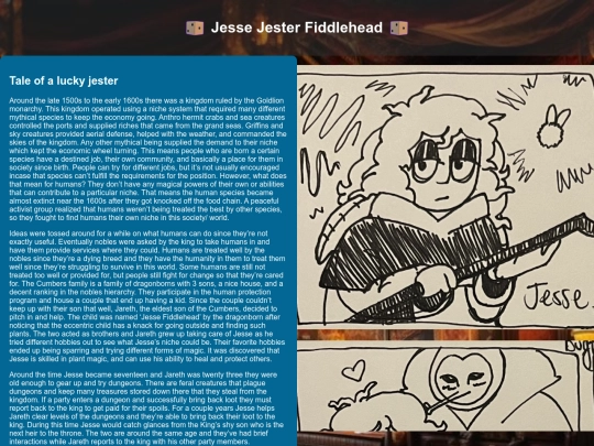 Jessestory screenshot