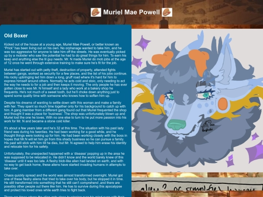 Murielstory screenshot