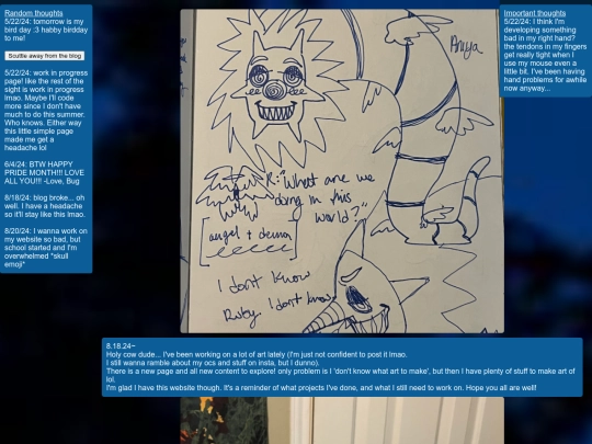blog screenshot