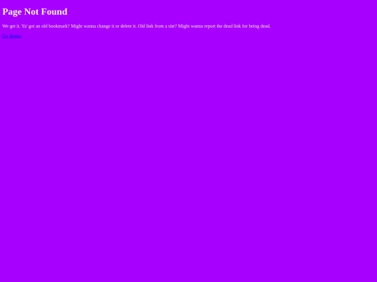 not_found screenshot