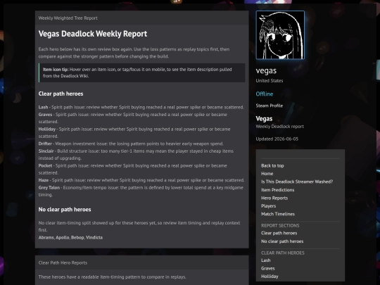 deadlockGamers-20260607c/Vegas-latest screenshot