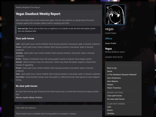 deadlockGamers-20260607c/Vegas screenshot