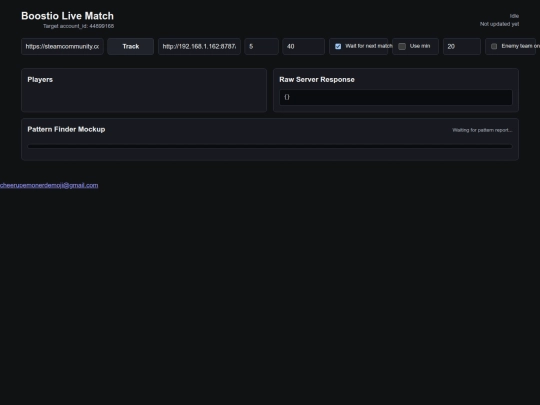 match-tracker screenshot