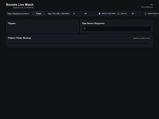matchTracker screenshot
