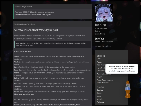 player-report-archive/surefour-2026-07-10 screenshot