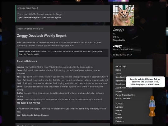 player-report-archive/zerggy-2026-07-17 screenshot