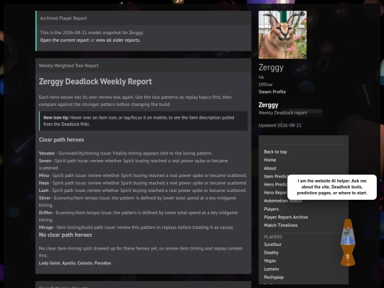 player-report-archive/zerggy-2026-08-21 screenshot