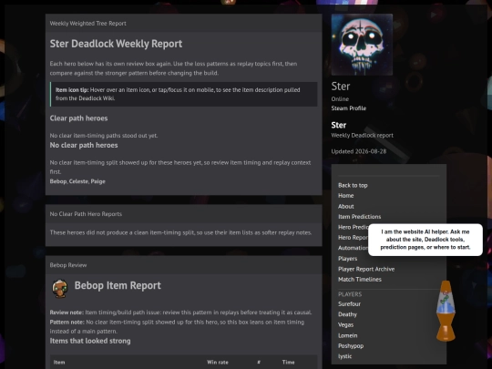 players/ster screenshot