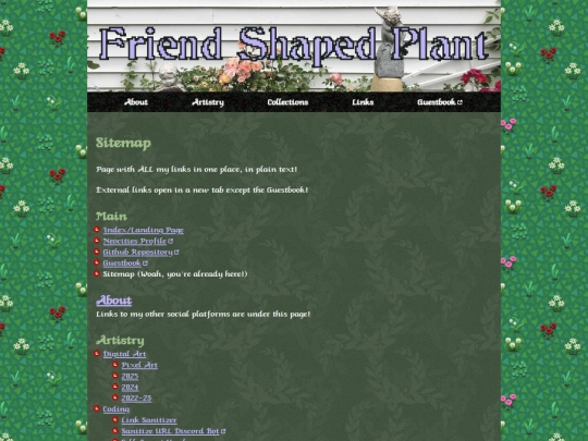 sitemap screenshot