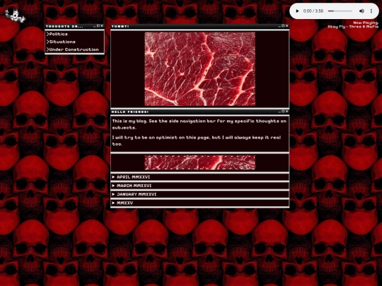 blog screenshot
