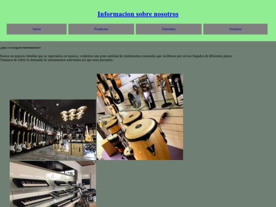 music/nosotros screenshot