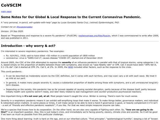 covid/CoVSCIM screenshot