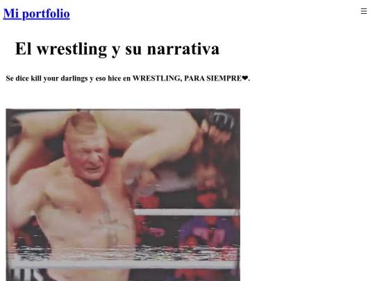 esp/ElWrestlingySuNarrativa screenshot