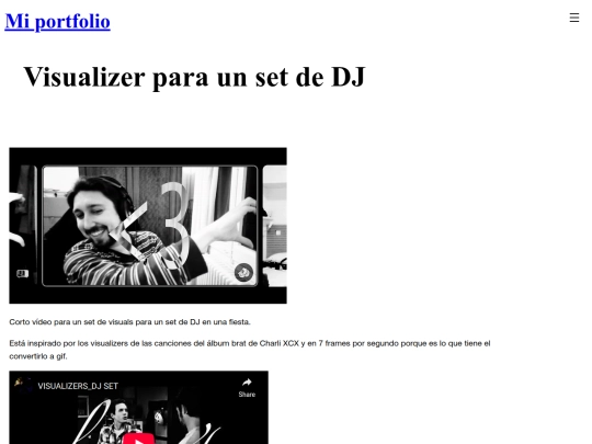 esp/VisualizerparaunsetdeDJ screenshot