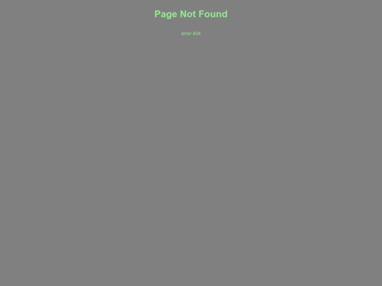 not_found screenshot