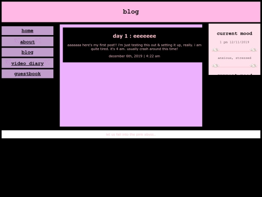 blog screenshot