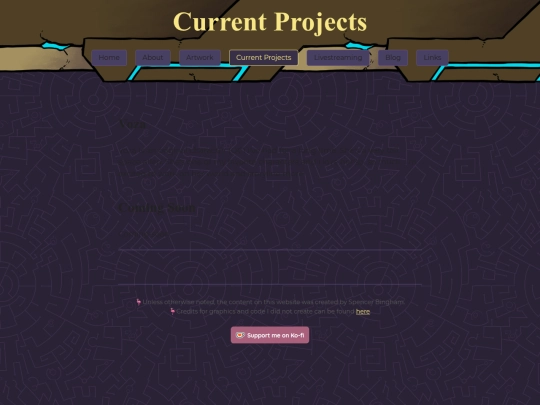 projects screenshot