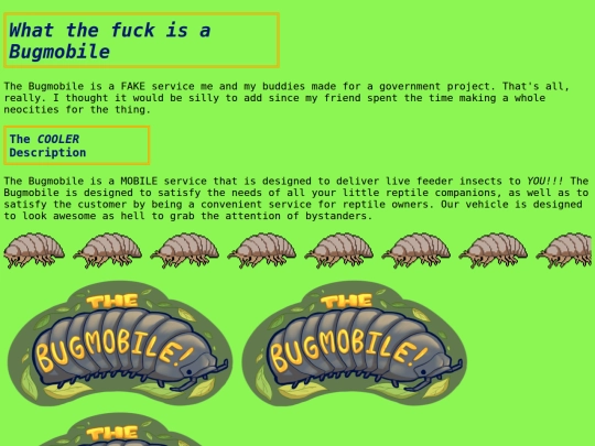 bugmobile screenshot