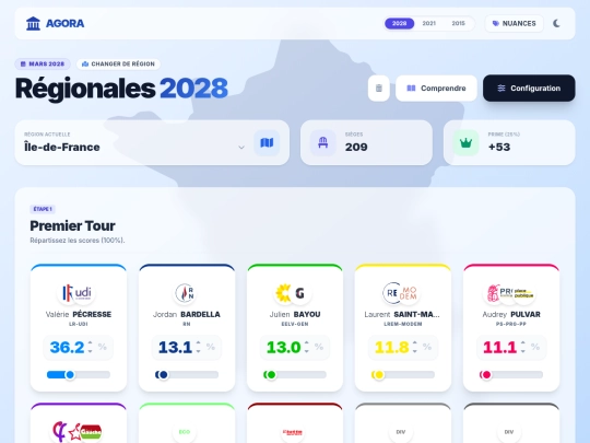 régionales/régionales screenshot