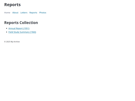 documents/reports screenshot