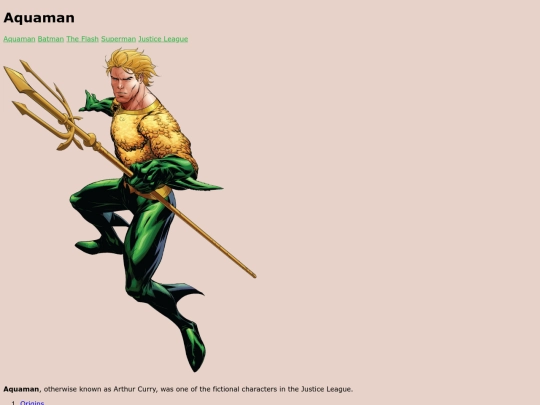 Aquaman screenshot