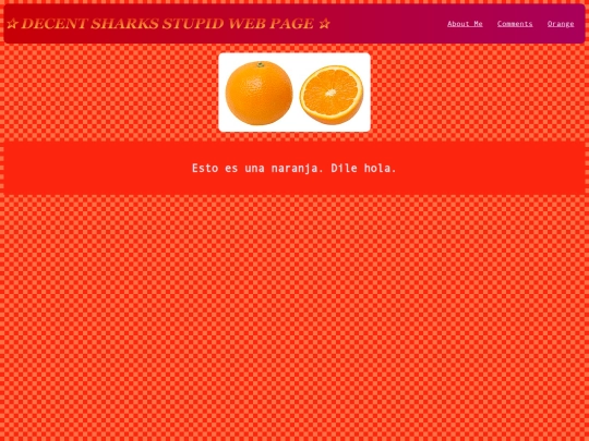 orange screenshot