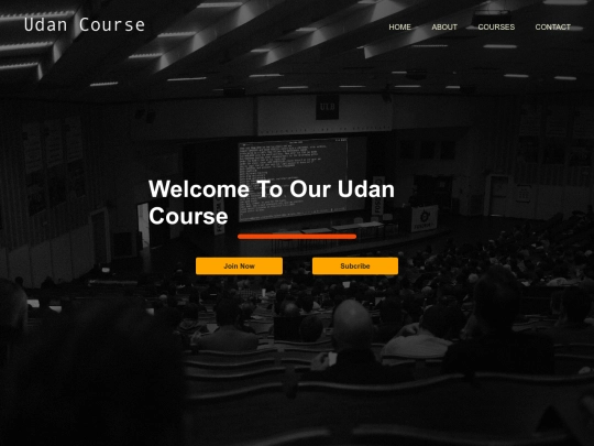 course screenshot