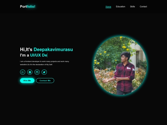 mysite screenshot