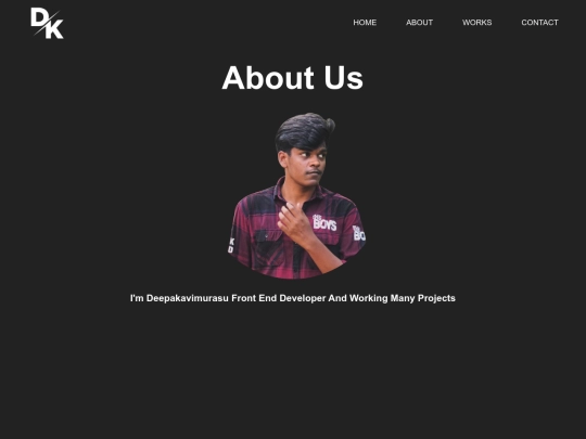 portfolio/about screenshot